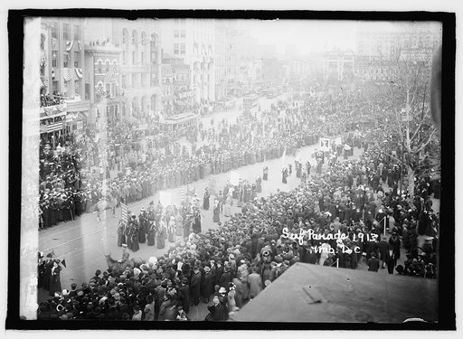 Suffrage parade, Mch. 3/13
