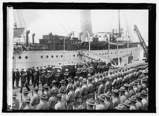 Funeral, Chilean Minister, 5/1918