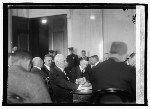 Judge Gary testifying before Senate Committee investigating steel strike, Oct. 1/19