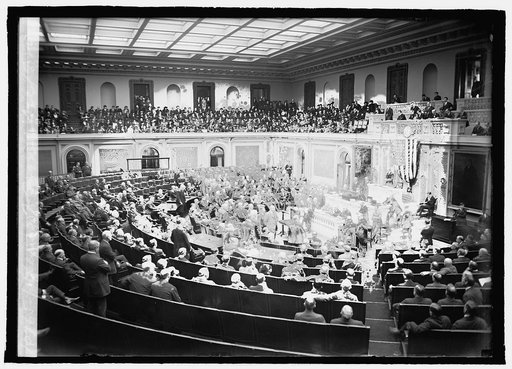 Opening of Congress, Dec. 1920