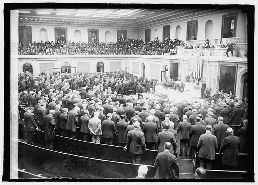 Opening of Congress, Dec. 1920