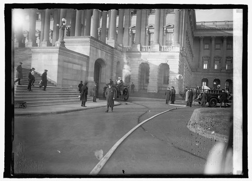 Fire at Capitol, 12/18/20