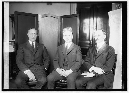 Gilbert Betterman, Gus J. Kaiger, F.W. Galbraith, 2/8/21