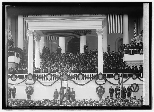 Inauguration, 1921. Address Ok (S)