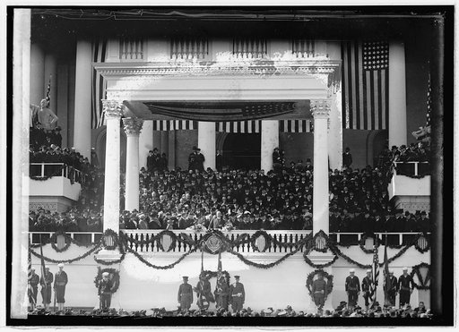 Inauguration, 1921. Address Ok (S)