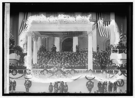 Inauguration, 1921. Address Ok (S)