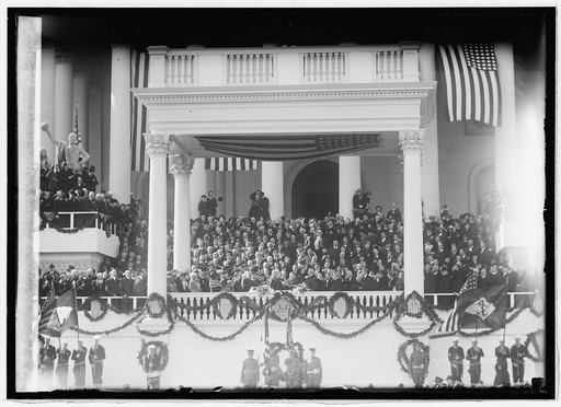 Inauguration, 1921. Swearing in good