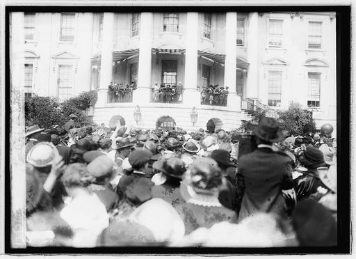 Harding, Easter egg rolling, 1921, 3/28/21