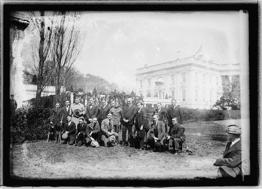 Harding & wounded men, [3/25/21