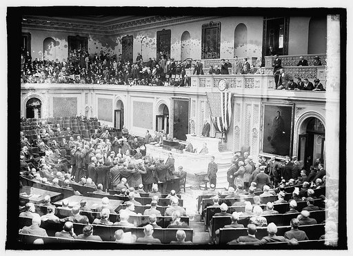 Swearing in new members, 67th Congress, 4/11/21