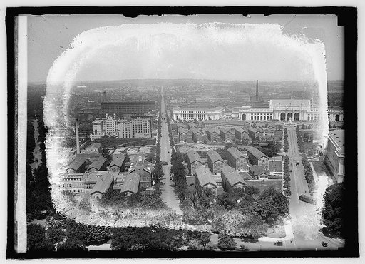 Union Station & dormitories from Cap. Dome