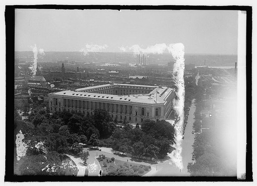 House Ofc. bldg. from Cap. dome