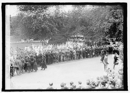 Gordon party for wounded men at White House, [6/8/21