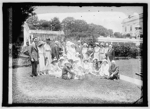Harding with group of "Georgia Peaches," 6/22/21
