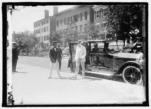 Harding leaving auto, 6/29/21