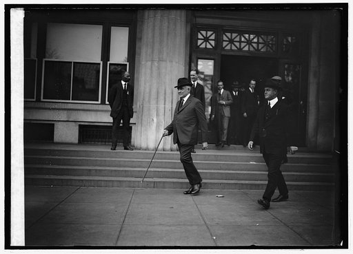 Harding leaving Interstate Commerce, 10/15/21