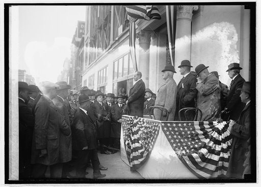 Coolidge at City Club cornerstone laying, [10/26/21