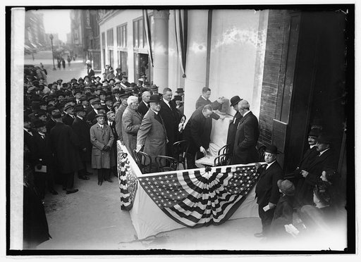 Coolidge at City Club cornerstone laying, [10/26/21