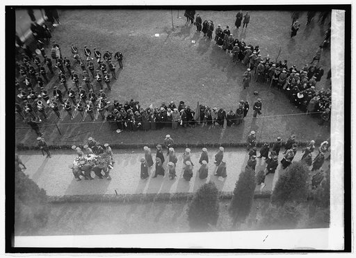Burial of an Unknown soldier, [11/9/21