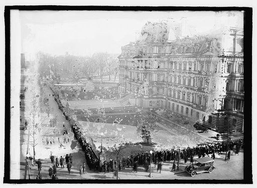 New Year's reception, 1921
