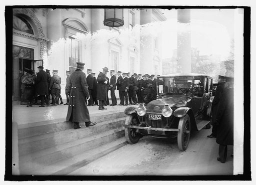 New Year's reception, 1921