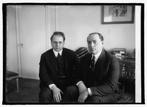 Morris Kothenberg on left