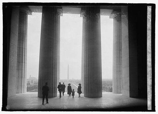 Vista of Monument from Lincoln Memorial, 5/5/22