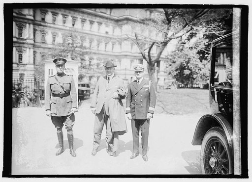 Col. David Porter, M.C., Denby, Commd. Hayne Ellis, 5/1/22