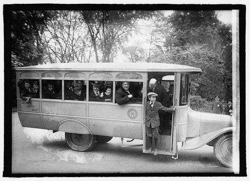 Rotary Club bus, 4/21/22