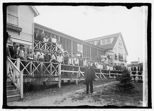 Burton E. Sweet at Walter Reed