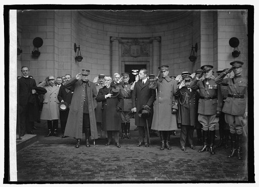 Arrival of Marshall Joffre, 4/18/22