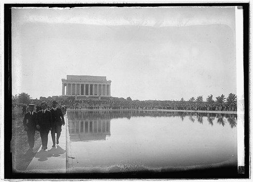 Dedication, Lincoln Memorial, 5/30/22