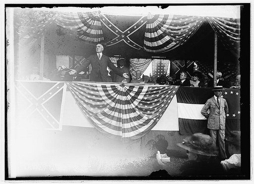 Harding at Confederate memorial services, 6/5/22
