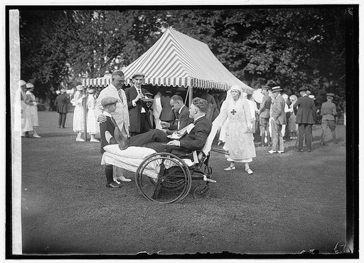 Disabled Vets reception at White House, [6/7/22
