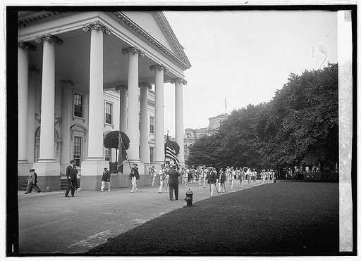 Elks at White House, [7/10/22