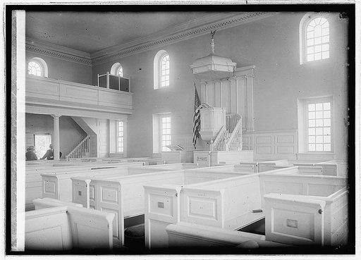 Interior, Pohick church
