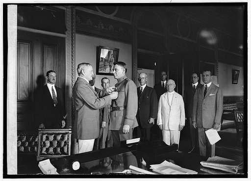 Genl. Pershing, Maj. Michael O'Brian, 7/27/22