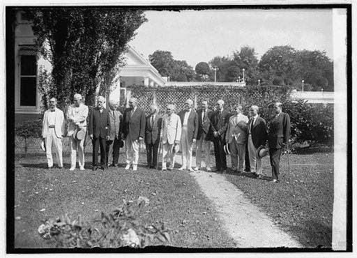 Harding & traveling salesmen group, 8/18/22
