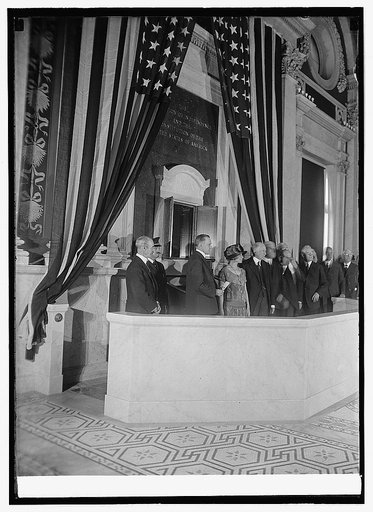 Coolidge at library [Library of Congress], 2/28/24