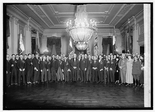 Am. Legion at White House, 10/11/22