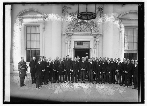 Harding & Central American delegates, 12/4/22