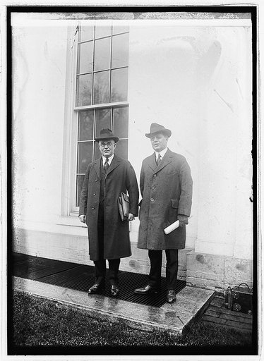 Two unidentified men