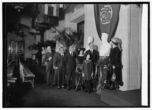 Unveiling Santander statue, 1/4/23