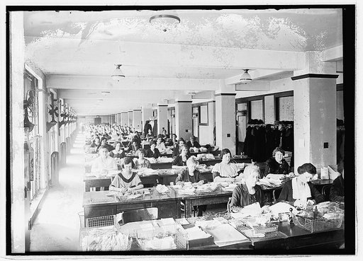 Mailing room, Veteran's Bureau