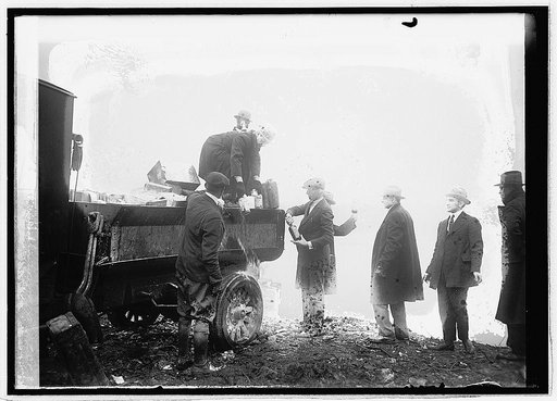 Destroying liquor, 3/13/23