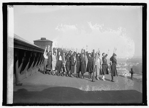 Post Ofc. Clerks, calisthenics