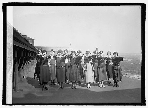 Post Ofc. Clerks, calisthenics