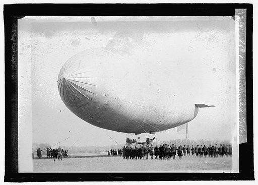 T.C. Army airship, 3/28/23