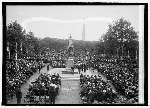 Unveiling Alx. Hamilton statue, 5/17/23