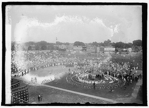 Memorial day ceremony, 1923